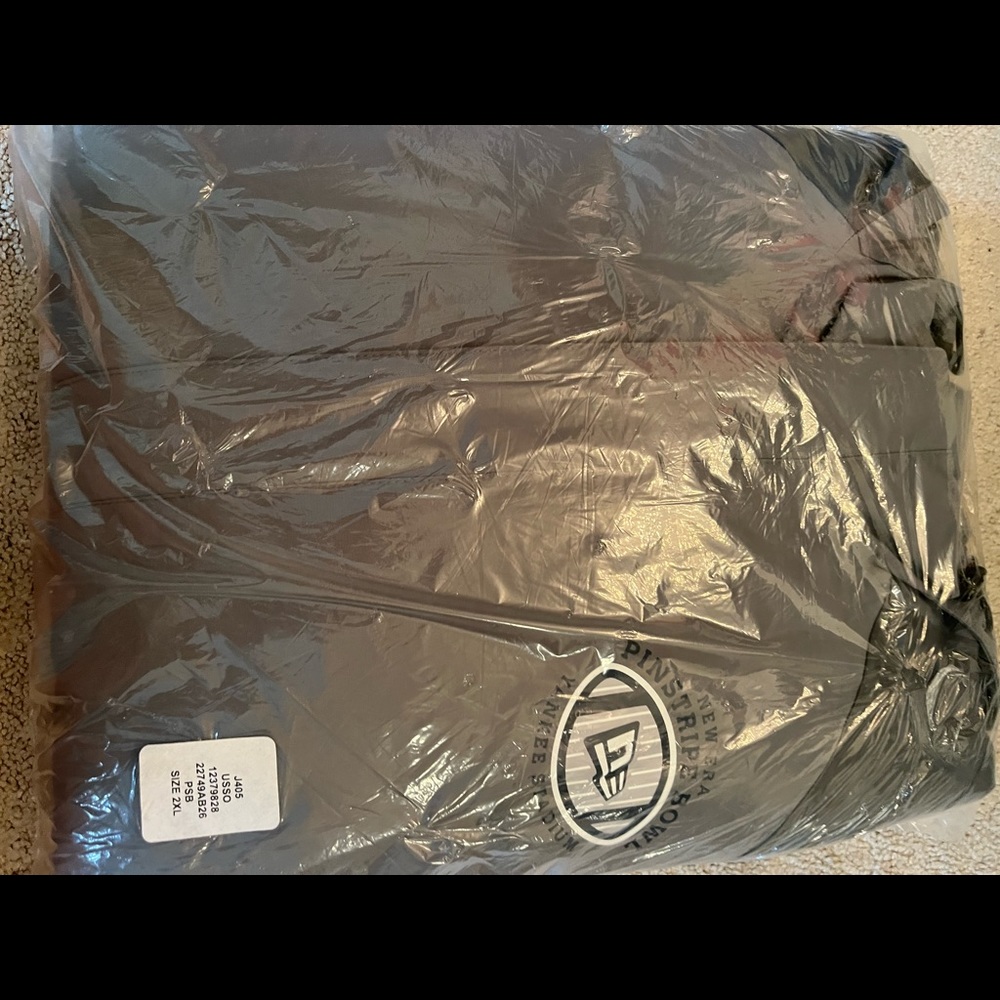 Pinstripe Bowl Thermal Winter coat
